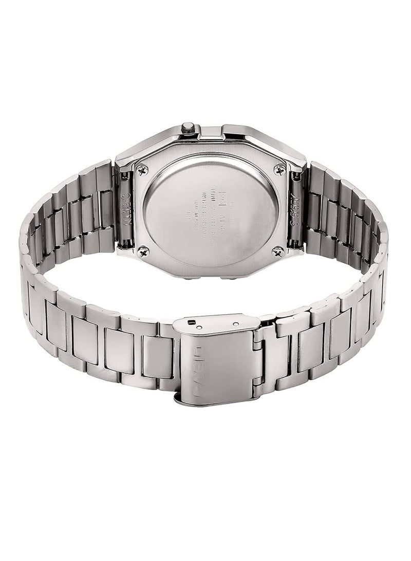 Casio Vintage Series Digital Black Dial Unisex Watch - A-158WA-1DF - Image 3
