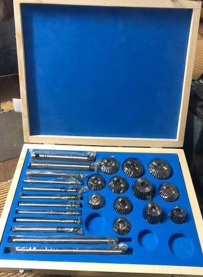 AI Valve Seat & Face Cutter Set/Kit - 12 Pcs Set for Vintage Cars & Bikes in Wooden Box - Image 3