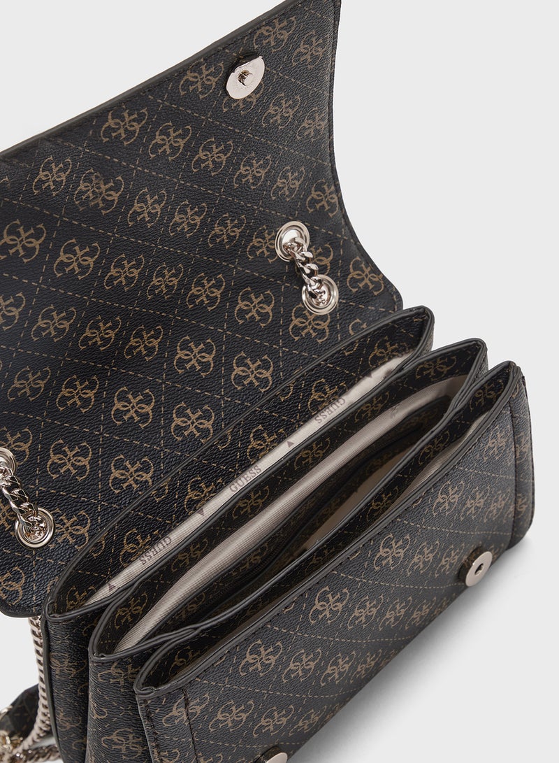 GUESS Noelle II Convertible Crossbody Flap  - Image 5