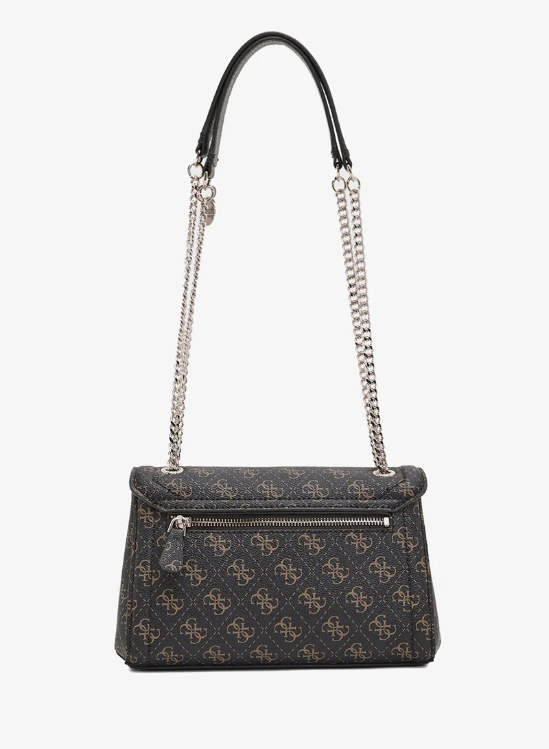 GUESS Noelle Logo Detail Zip Through Crossbody