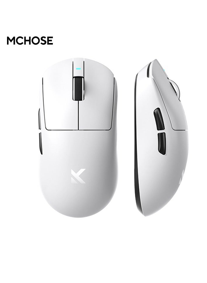 A7 Mouse Gaming Tri-Mode 2.4G/Bluetooth/wired PAW3395 Lightweight for PC Laptop Tablet Office