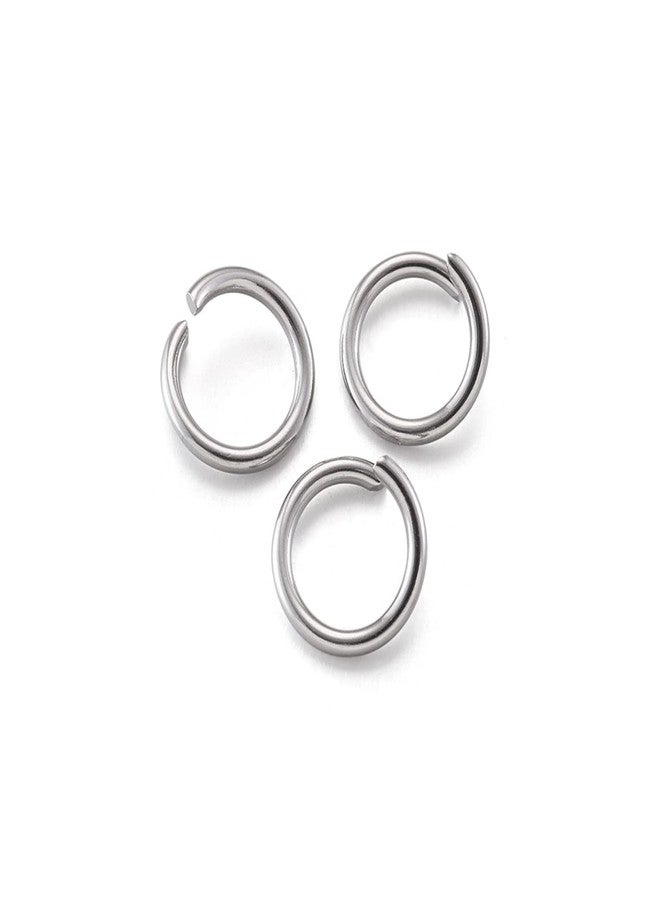 KISSITTY 1000Pcs 10mm Stainless Steel Open Jump Rings 1.4mm Thickness Round Ring Connectors Chainmail Making Jewelry Findings for Crafts Jewelry Making - Image 2