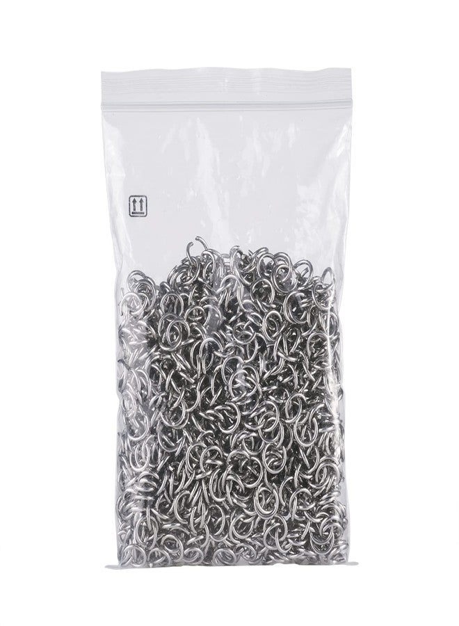KISSITTY 1000Pcs 10mm Stainless Steel Open Jump Rings 1.4mm Thickness Round Ring Connectors Chainmail Making Jewelry Findings for Crafts Jewelry Making - Image 5