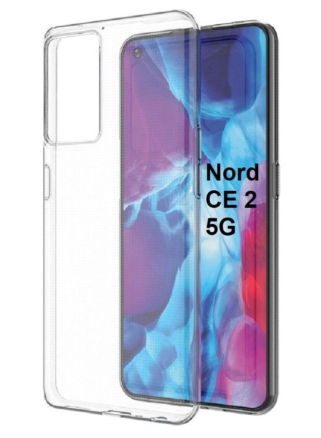 کاتانس جراب OnePlus Nord CE 2 5G شفاف رفيع للغاية ومقاوم للصدمات وغطاء TPU شفاف مقاس 6.43 بوصة - Image 4