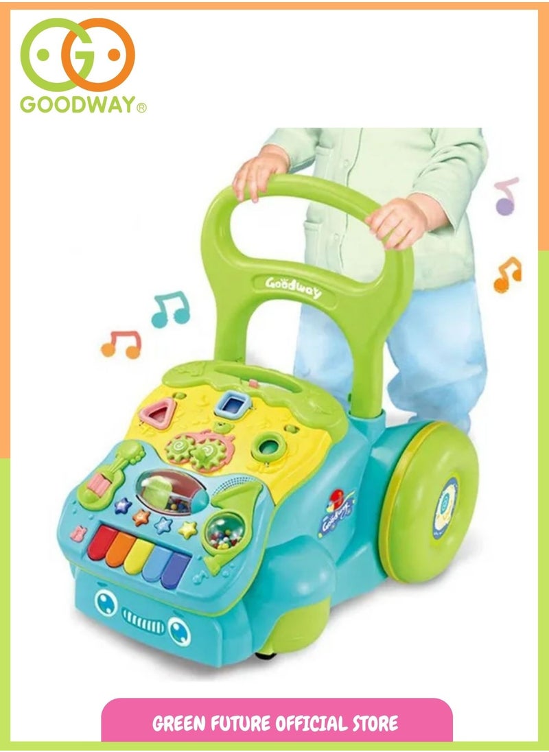 Baby Learning Walker With Activity Center Music Board For 9 Months +, Green - pzsku/ZF637A9D1CB67F608C84EZ/45/_/1733762080/a7f1d9ed-e01a-4918-9390-23c3525b3410