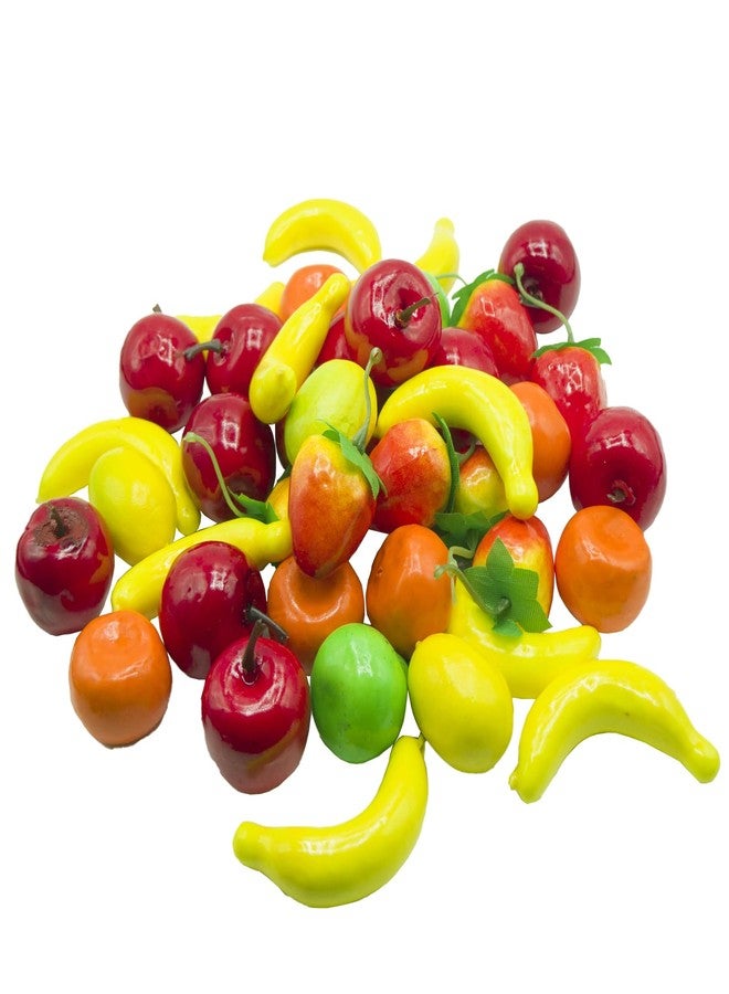 Featuman Mini Artificial Fruits Pack, Tiny Fake Fruit for Party Decoration, Vase Fillers, Photography Props (6 Kinds, 6Pcs) - Image 4