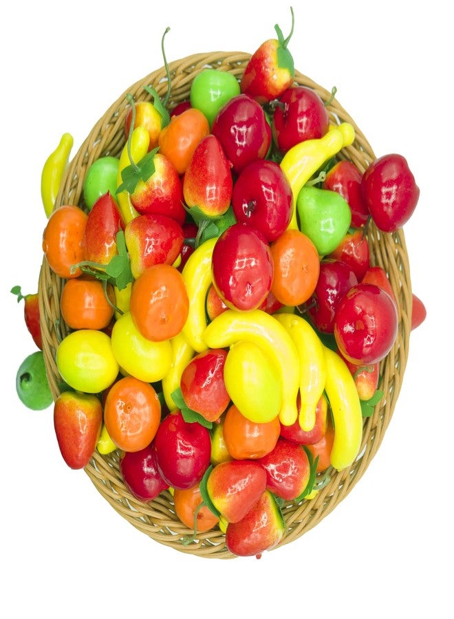Featuman Mini Artificial Fruits Pack, Tiny Fake Fruit for Party Decoration, Vase Fillers, Photography Props (6 Kinds, 6Pcs) - Image 3