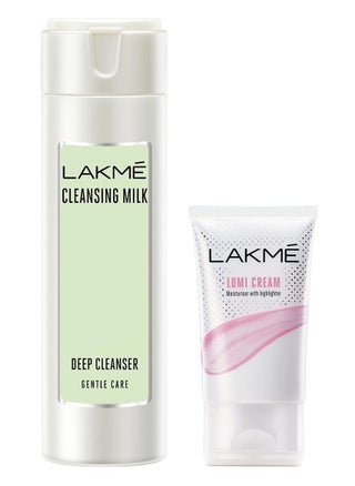Lakme Lumi Cream 30 gm and Lakme Gentle and Soft Deep Pore Cleanser  With Avocado  Removes Makeup And Impurities  Cleansing Milk For Soft And Glowing Skin 120 ml - pzsku/ZF6380C9516BCCB124B01Z/45/_/1715693152/d9155da0-1bbb-44a6-8832-88b8270e4d70