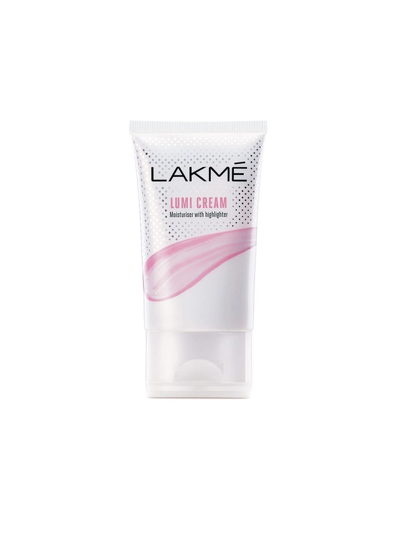 Lakme Lumi Cream 30 gm and Lakme Gentle and Soft Deep Pore Cleanser  With Avocado  Removes Makeup And Impurities  Cleansing Milk For Soft And Glowing Skin 120 ml