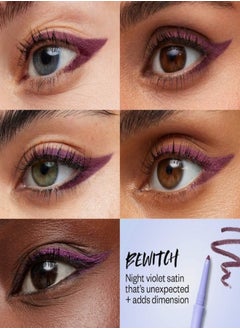 Kosas Kosas Soulgazer Waterproof Gel Eyeliner - Long-Lasting, Bewitch - Night Violet Satin 0.35g  - Image 3