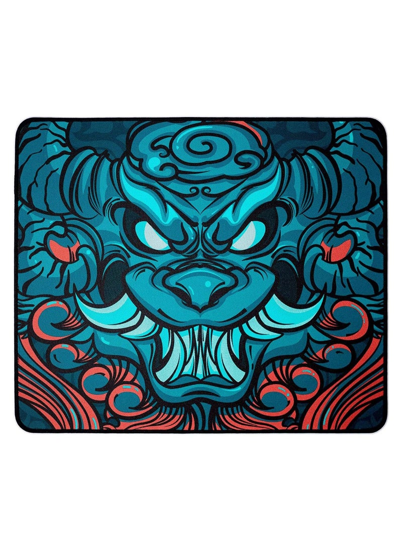 Generic - EBA Gaming Mouse Pad - Size 29 X 24 - Speed Edition - Anti Slip Rubber Base - Stitched Edges - For All Mouse Sensors - Image 1