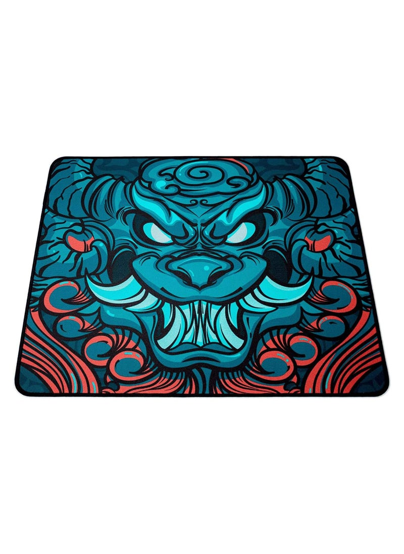 Generic - EBA Gaming Mouse Pad - Size 29 X 24 - Speed Edition - Anti Slip Rubber Base - Stitched Edges - For All Mouse Sensors - Image 1