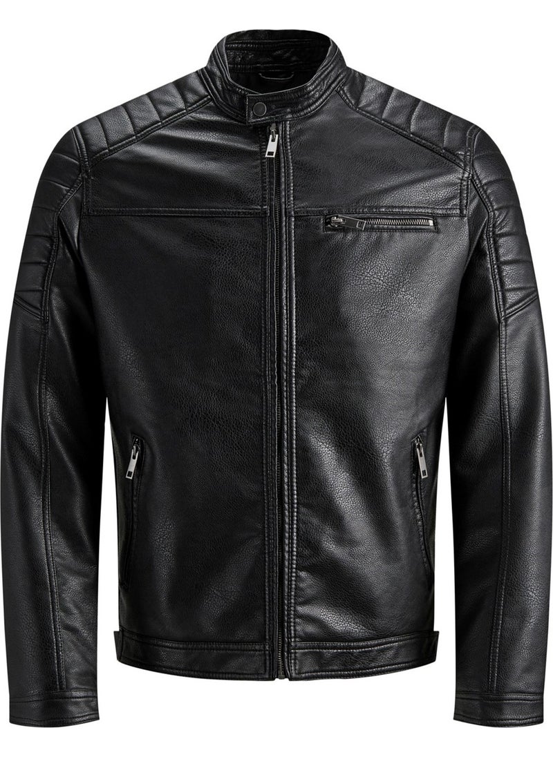 Leather Jacket Jcorocky 12147218 - pzsku/ZF638386D29D4435EF321Z/45/_/1725789902/9e92e899-5ff3-41b4-a187-d37b9438eae1