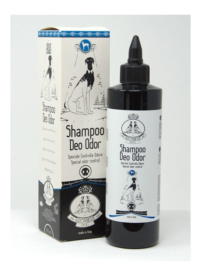 Aromiere Dog Shampoo Deo Odor 250 ml (8.45 oz)  size  Made in Italy  - Image 1