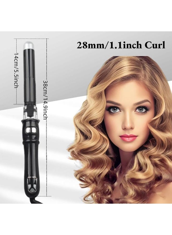 Bukela Rotary Hair Curler, Suitable for All Hair Types, Automatically Curls Hair, Easy to Operate, Easy to Control The Curl, Dual Voltage, Automatic Power-off, Black. - Image 2