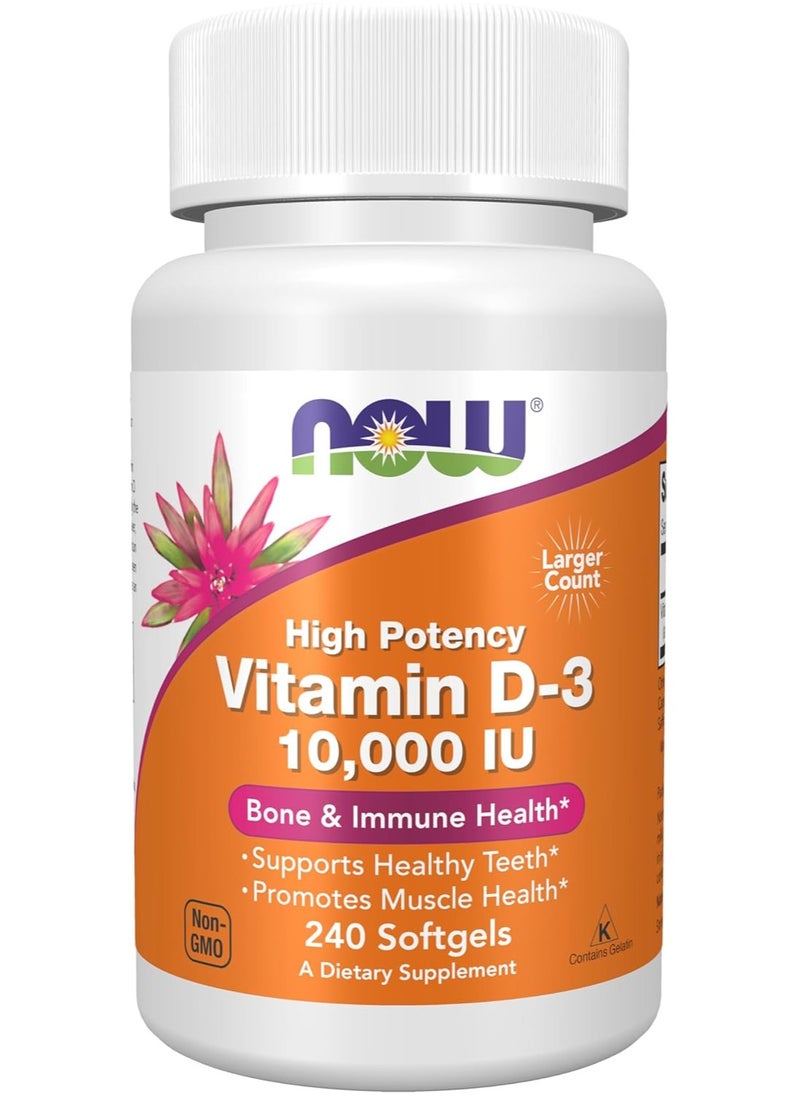 NOW Supplements, Vitamin D-3 10,000 IU Softgels, Vitamin D, Joint Support, 240 Softgels - pzsku/ZF638881BA9F747660ED7Z/45/_/1731004167/35cfc1b4-c660-438b-903c-34ead6ce0c3a