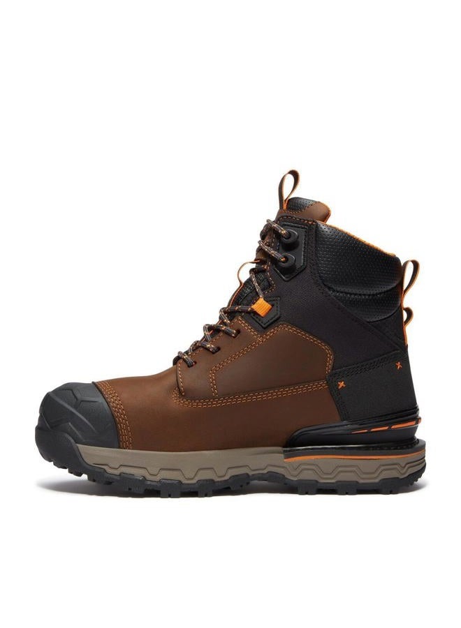 Timberland حذاء عمل صناعي للرجال بوندك 6 إنش خفيف الوزن مع مقدمة أمان مركبة ومقاوم للماء، بني متوسط، 44 EU - Image 3
