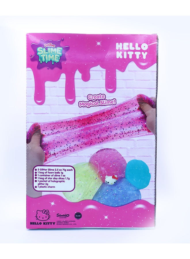 TOY PRO مجموعة هالو كيتي سلايم تايم ميكس آند بلاي - Image 4