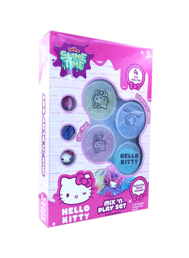 TOY PRO مجموعة هالو كيتي سلايم تايم ميكس آند بلاي - Image 1
