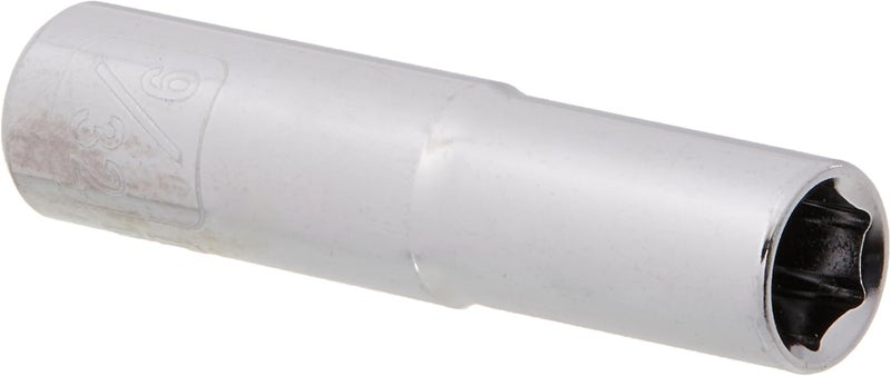Apex Tool Group Master Mechanic 1/4" Drive 6 Point Deep Well Socket, 9/32" - Image 1
