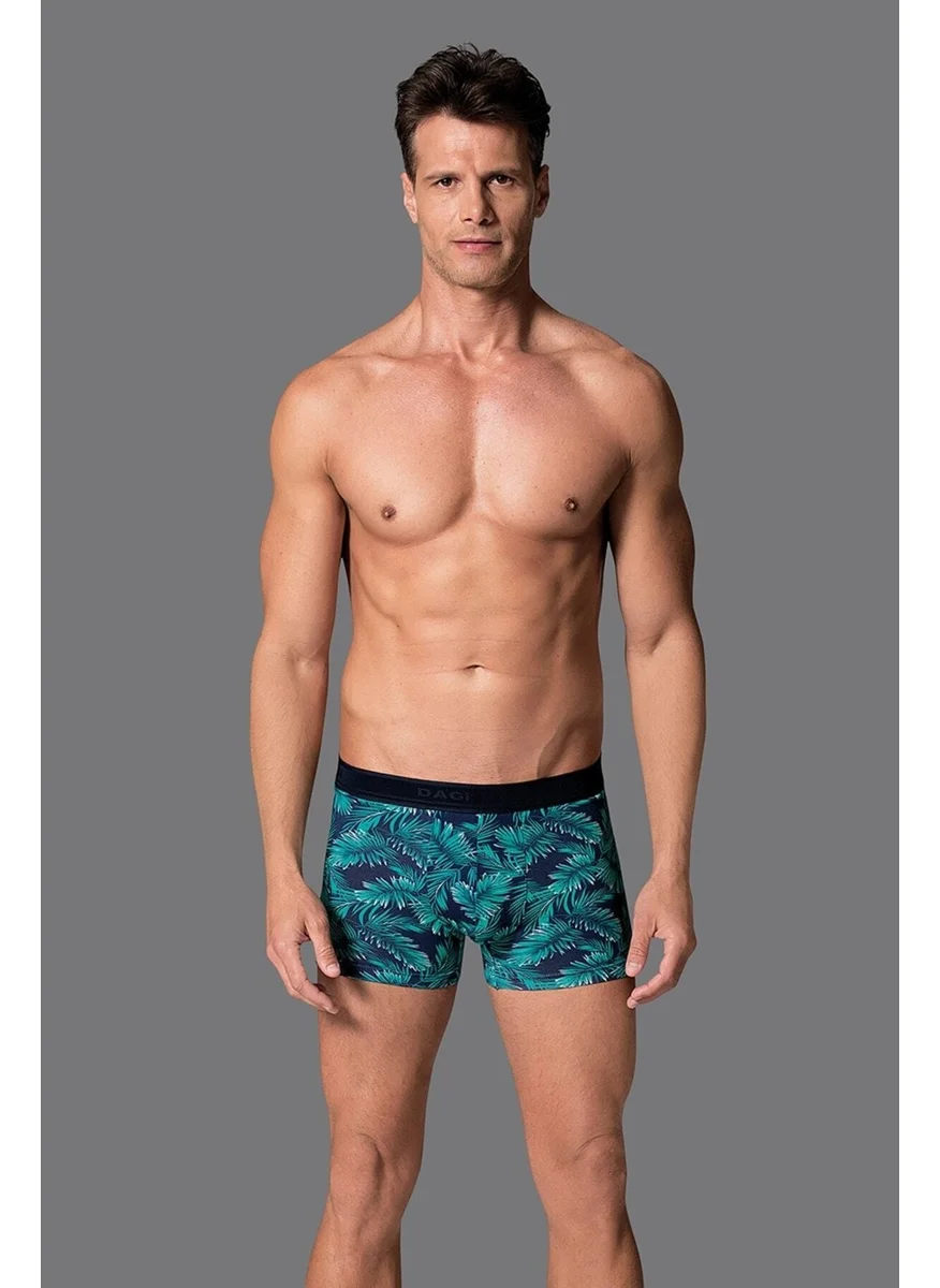 Eros Men's Green Compact Palm Boxer