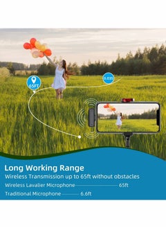 Excefore Wireless Lavalier Microphone for USB Type-C Android System, with 35 Hour Charging Box, Plug and Play Mini Lapel Mic for YouTube TikTok Facebook Live Video Recording - Noise Reduction  - Image 3