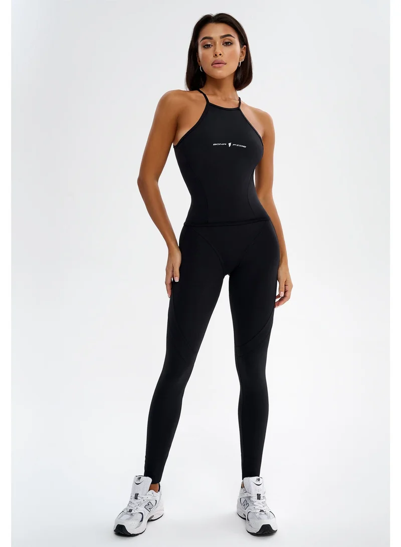 Bona Fide Extra push Up Juicy Black Bona Fide Lifting Leggings for Women - Scrunch Leggings High Waisted Tummy Control - Gym Workout Yoga Pants for Women | Best Price UAE