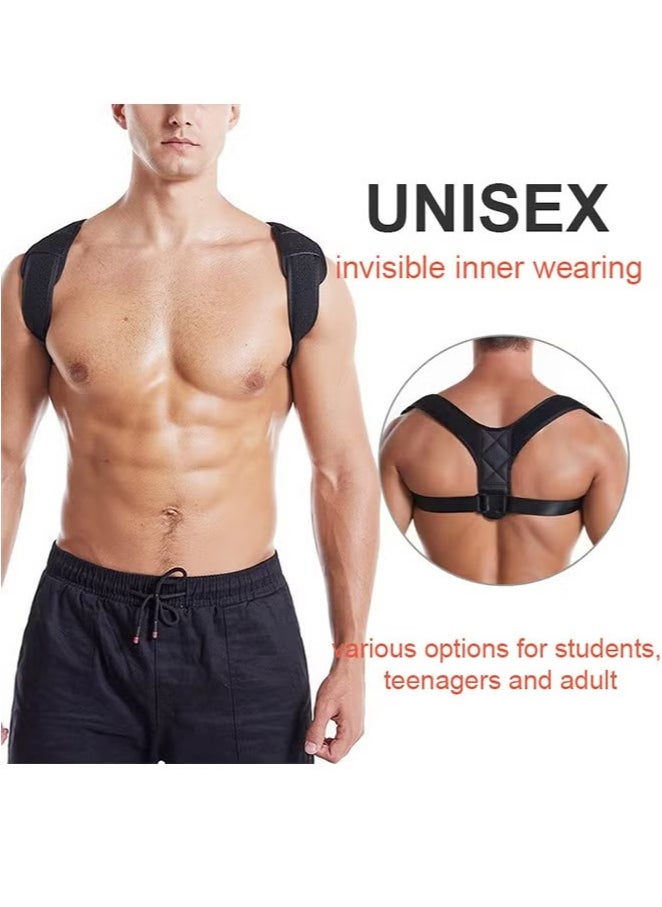 SIBOTE Adjustable Back and Shoulder Posture Corrector – Breathable Support Brace for Men & Women – Pain Relief and Spinal Alignment – Comfortable Posture Vest for Everyday Wear at Home, Work, or Gym  - Image 5