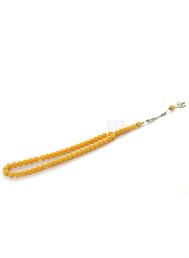 آر إس سبحة بكلايت أصفر كهرمان 45 طربزون - Image 4