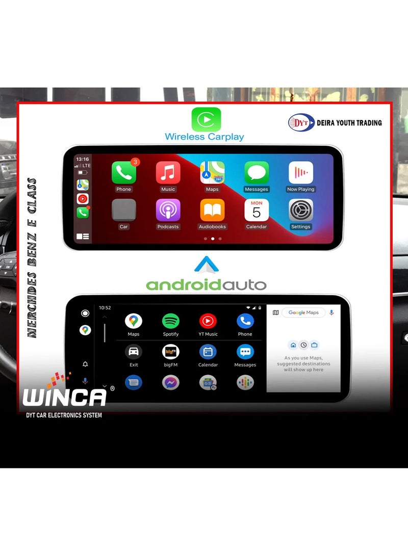 WINCA Mercedes Benz E Class Android GPS Navigation Carplay 8+64G for 2015-2016 NTG 5.0 - Image 4