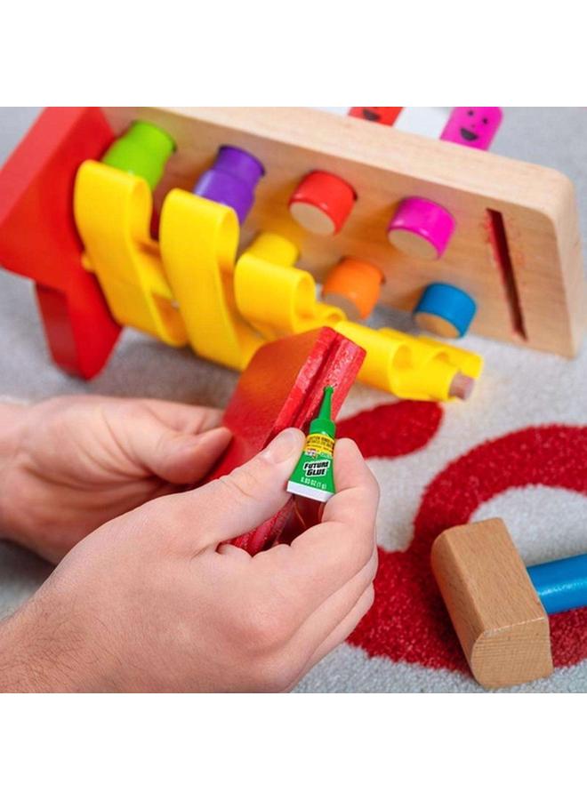 Super Glue 6-Piece Future High Strength Cyanoacrylate All Purpose Gel Glue Clear 1g 11710005 - Image 4