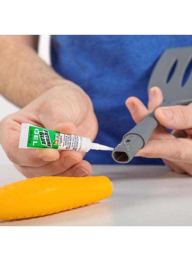 Super Glue 6-Piece Future High Strength Cyanoacrylate All Purpose Gel Glue Clear 1g 11710005 - Image 2