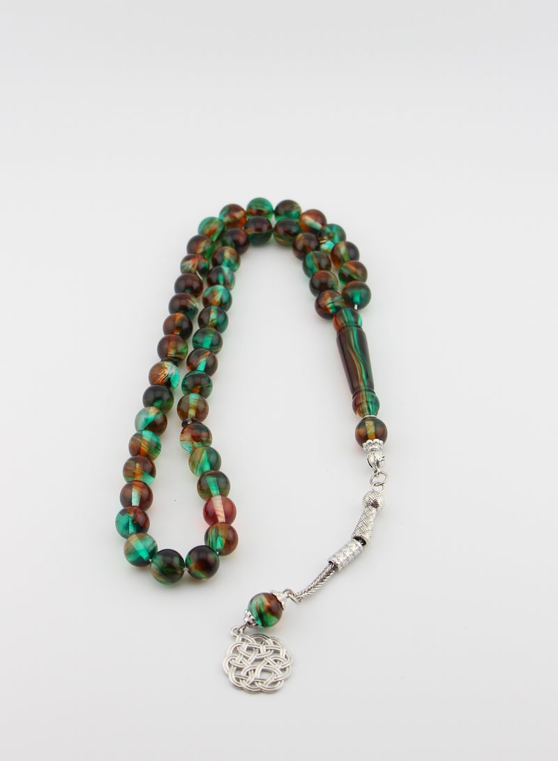Kamins Collection Amber Resin / 45 Bead / Tasbih / Prayer Beads / Multicolor - Image 2