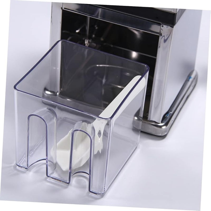 كسارة الثلج اليدوية وآلة التقطيع للعصائر المنزلية والمطبخ والاستخدام الخارجي سهلة التنظيف - Image 5