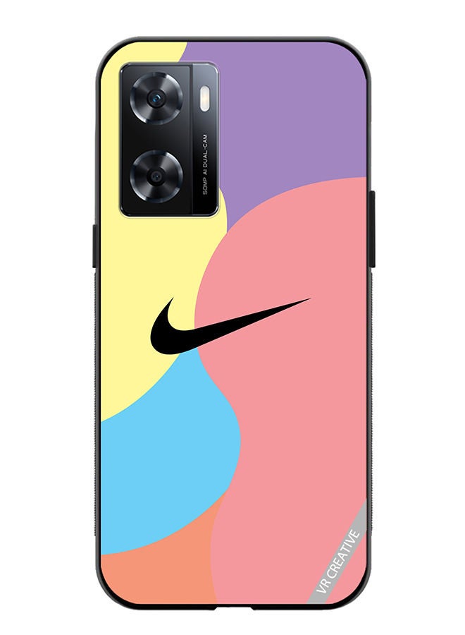 VR CREATIVE Protective Case Cover For OnePlus Nord N20 SE Nike Logo Colourful Design Multicolour - Image 1