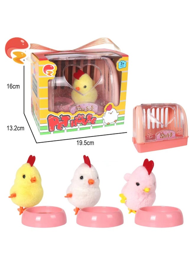 Children's Electric Simulation Cute Pet Rabbit Dog Cat Piggy Panda Elephant Dolphin Space Capsule Cage Toy-Color:688-72A-Specifications:A Single Style Must Be Shipped In Multiples Of 144 Pieces  - Image 1