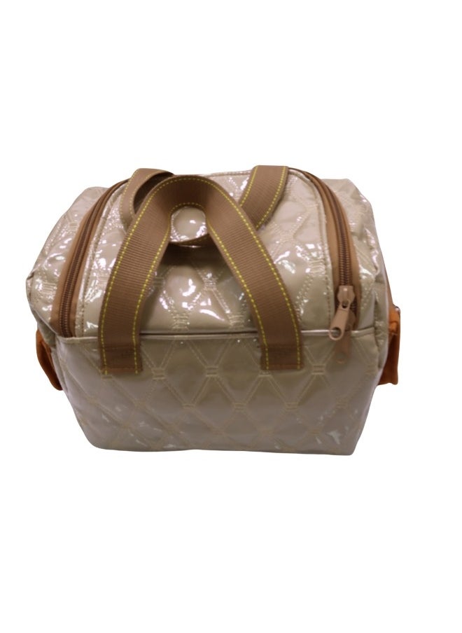 SMART HOME Waterproof Inner and Outer Layer Duffel Bag for Trips, Camping, Travel, Picnic Bag with Zipper Small Size 30 x 20 x 20cm Thai Cloth  - Image 4