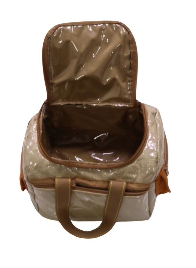 SMART HOME Waterproof Inner and Outer Layer Duffel Bag for Trips, Camping, Travel, Picnic Bag with Zipper Small Size 30 x 20 x 20cm Thai Cloth  - Image 5