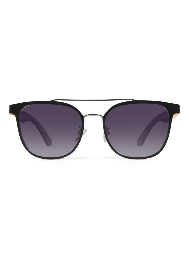 Woggles Vanilla Polarized Square Wooden Sunglasses |Men & Women|100% UV Protection