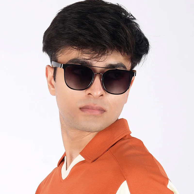 Woggles Vanilla Polarized Square Wooden Sunglasses |Men & Women|100% UV Protection