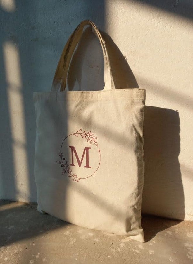 Handmakers Customized Wedding Canvas Tote Bags Pack of 2 - Image 3