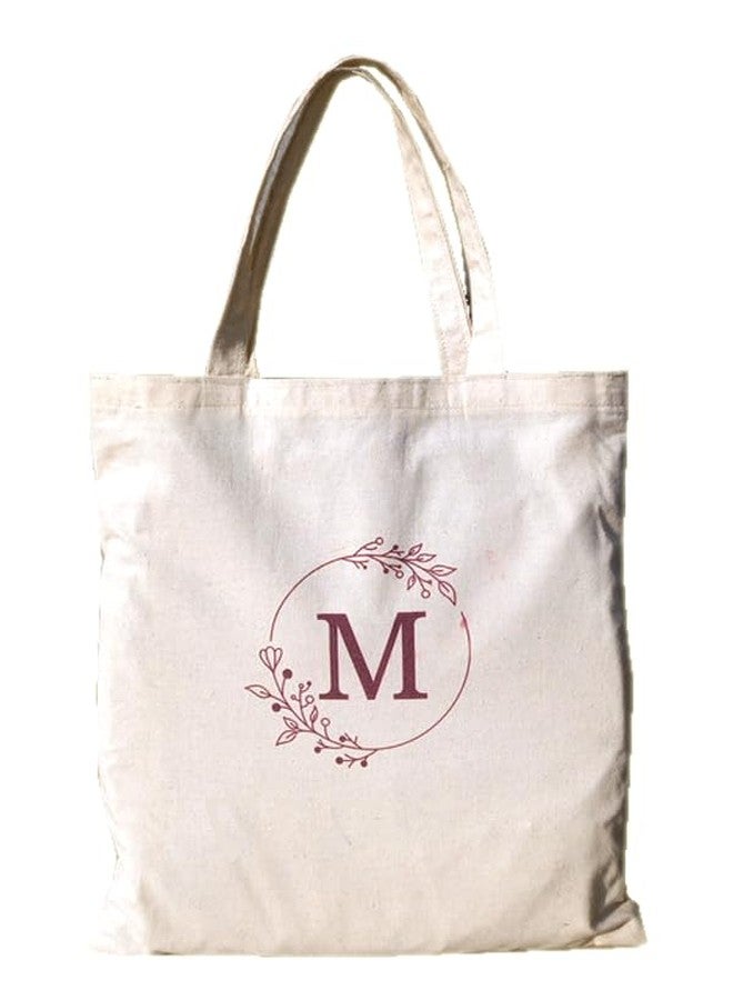 Handmakers Customized Wedding Canvas Tote Bags Pack of 2 - Image 1