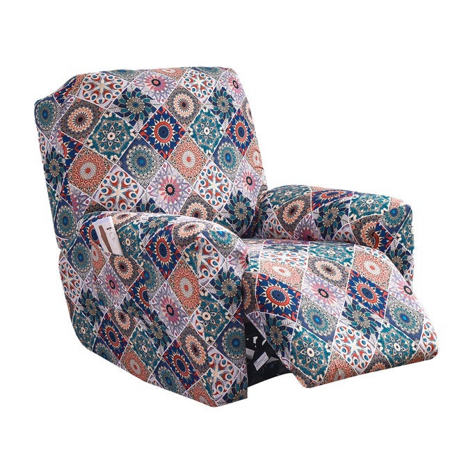 ECOANCHENG RECLINER SLIPCOVERS 4PIECES LAZYBOY RECLINER COVERS RECLINER COUCH COVERS RECLINER CHAIR COVER NON SLIP RECLINING SLIPCOVERS WITH STORAGE POCKETS FURNITURE PROTECTOR FOR LIVING ROOM