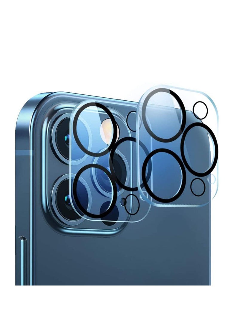 Y&D Camera Protector For iPhone 12 Pro 3 PCS, Ultra Thin HD Clear, Scratch Resistant, Anti-Fingerprint, Easy Installation, Case Friendly, 9H Hardness Tempered Glass  - Image 1