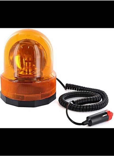 Rotating Emergency Warning Light Revolving Flashing Lights with a Permanent Magnet