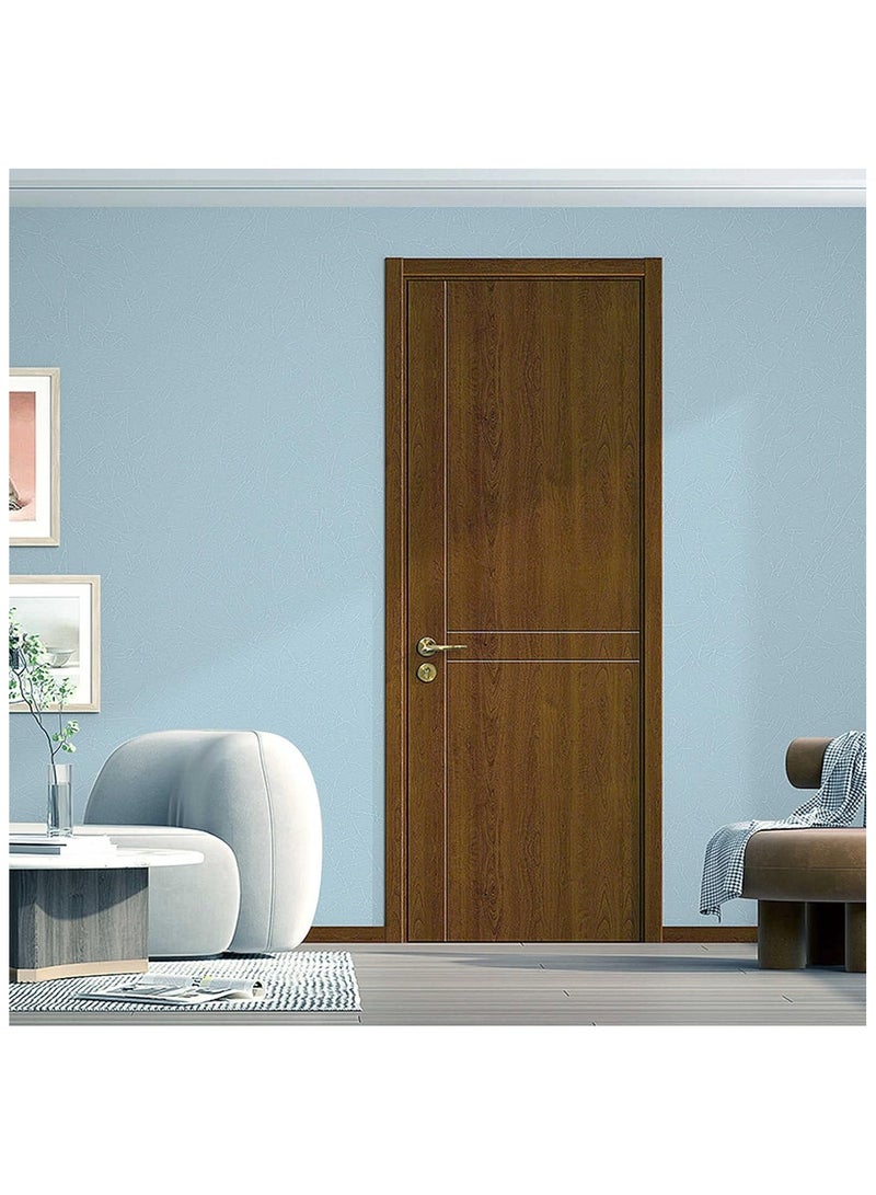 Anna 40cm*10m Home And Hotel Bathroom Waterproof And Moisture-Proof Self-Adhesive Sky Blue Wallpaper - Image 3