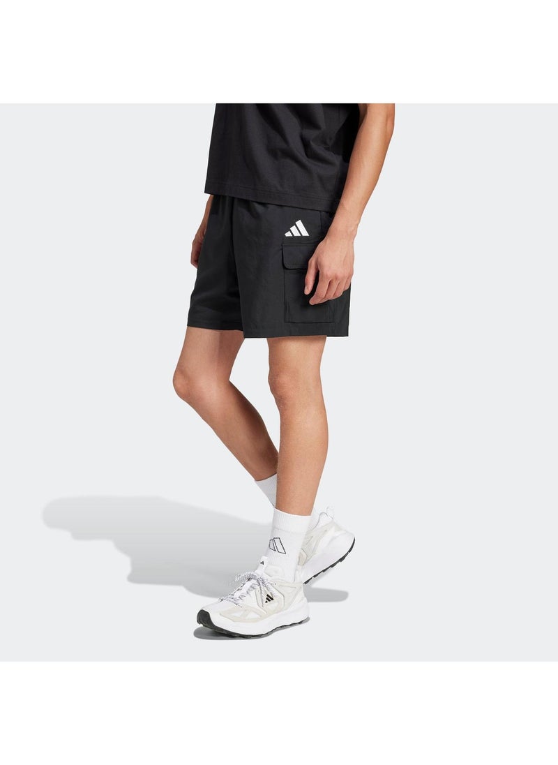اديداس شورت Essentials Small Logo Cargo Chelsea - Image 1