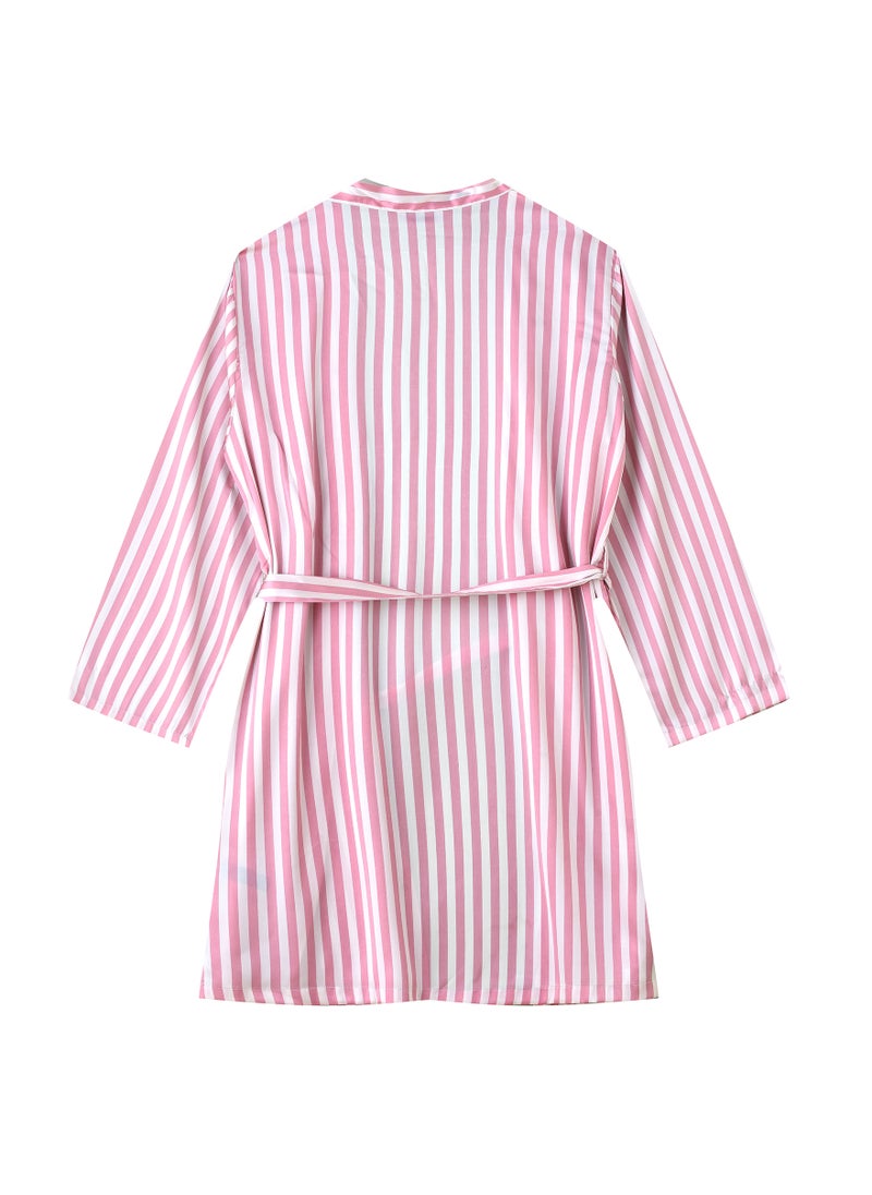 Lacy Dreams WOMENS BEAUTIFUL SATIN ROBE  - Image 2