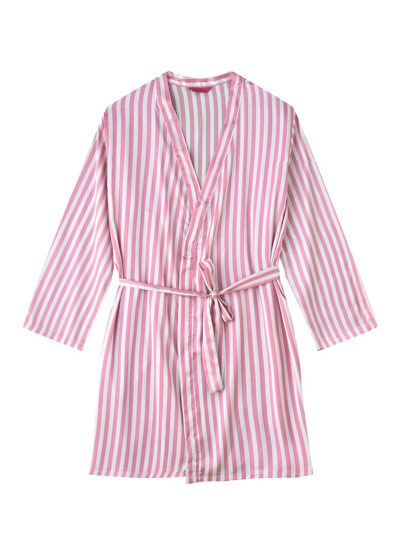 Lacy Dreams WOMENS BEAUTIFUL SATIN ROBE  - Image 1
