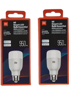 Xiaomi Mi Smart Led Bulb Essential (White And Color), 950Lm, Pack Of 2, 1, 2Pcs Mi Bulb  - Image 1